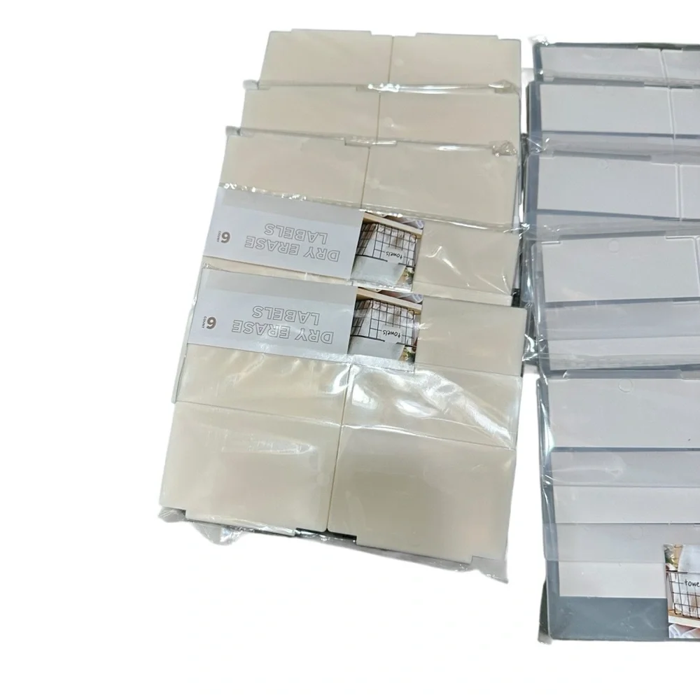 Drawer Organizer Bundle – 4 Felt Drawer Trays 10 packs of labels